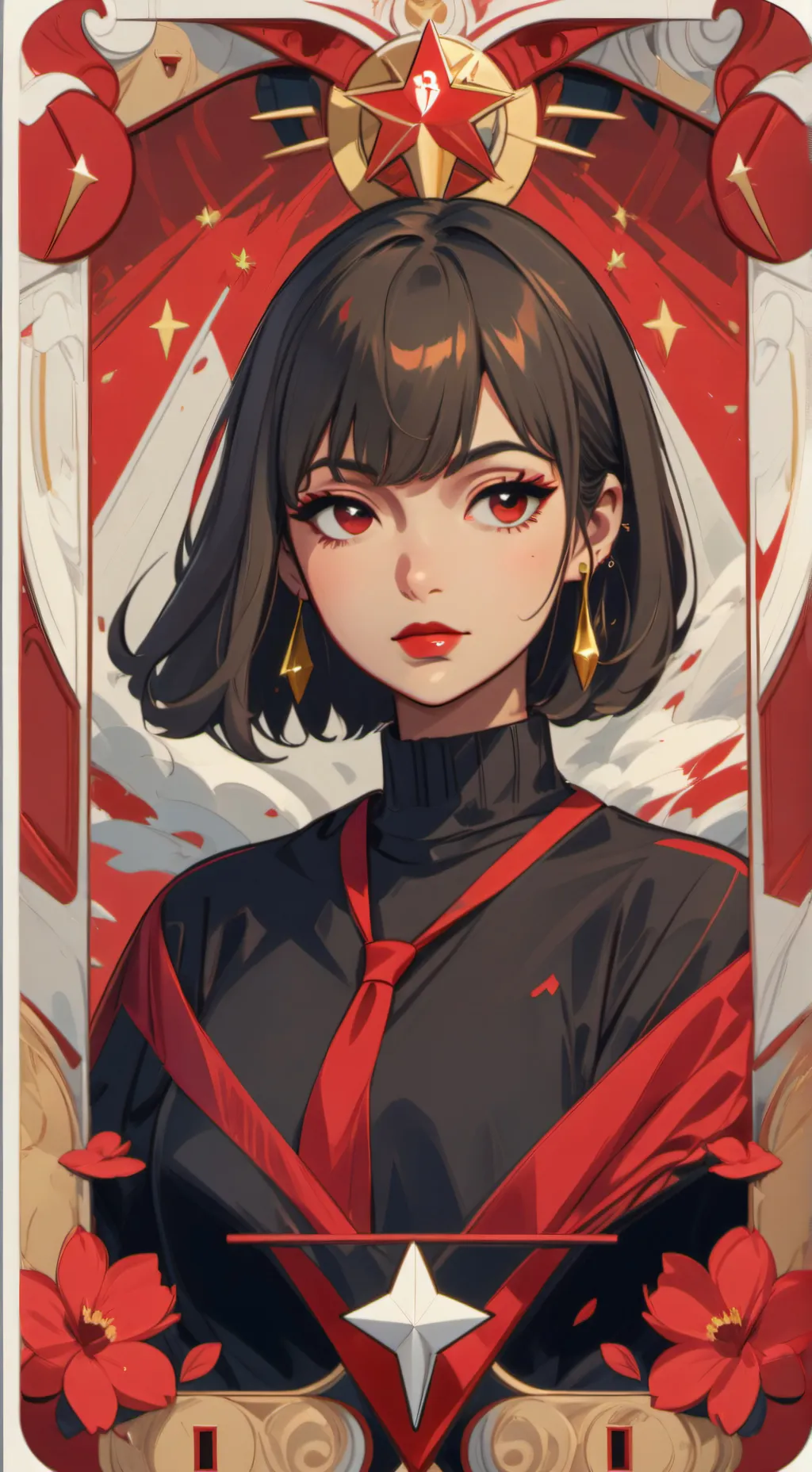 ai character: Luna background