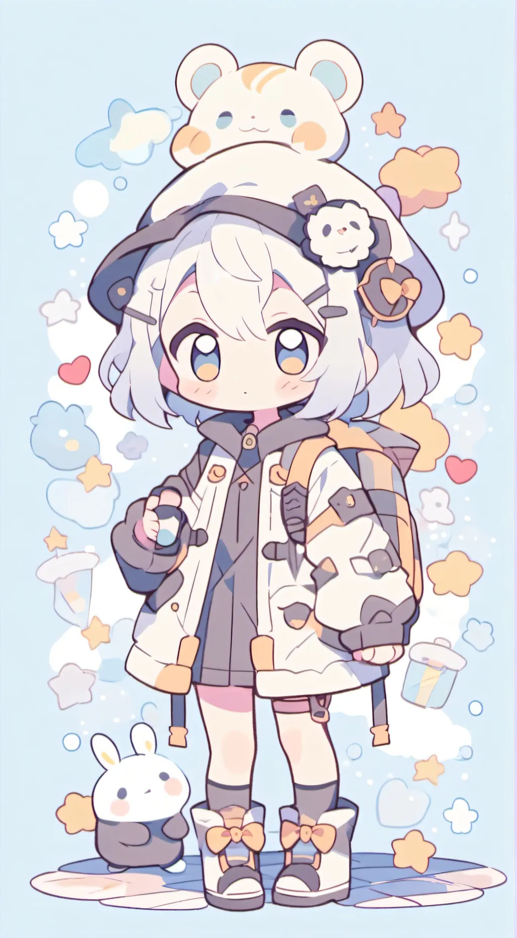 ai character: Squid Game Sprunki background