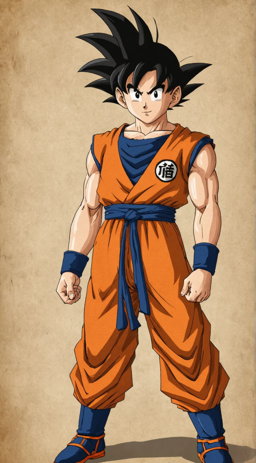 ai character: Son Goku background