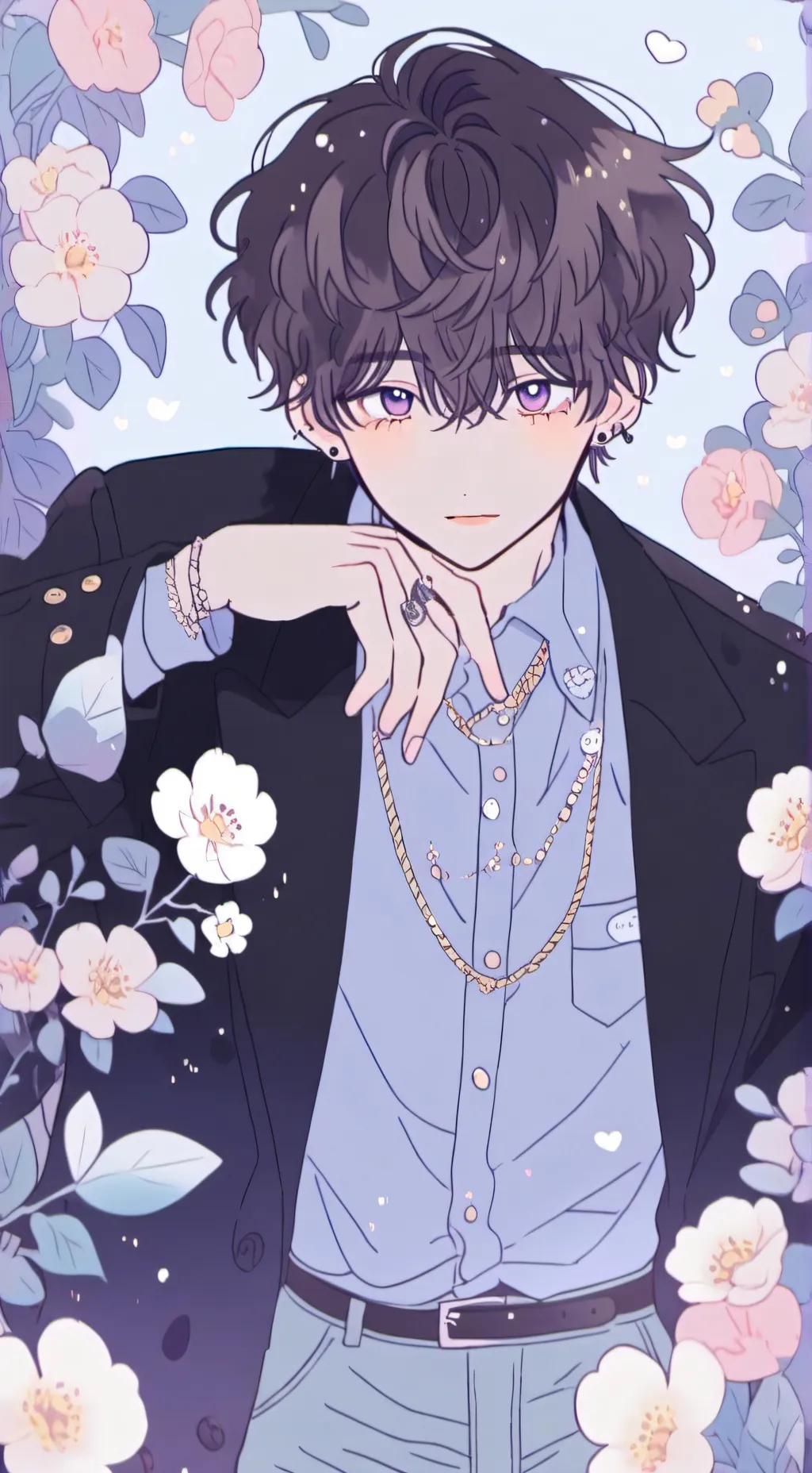 ai character: BL~ Adem X kai  background