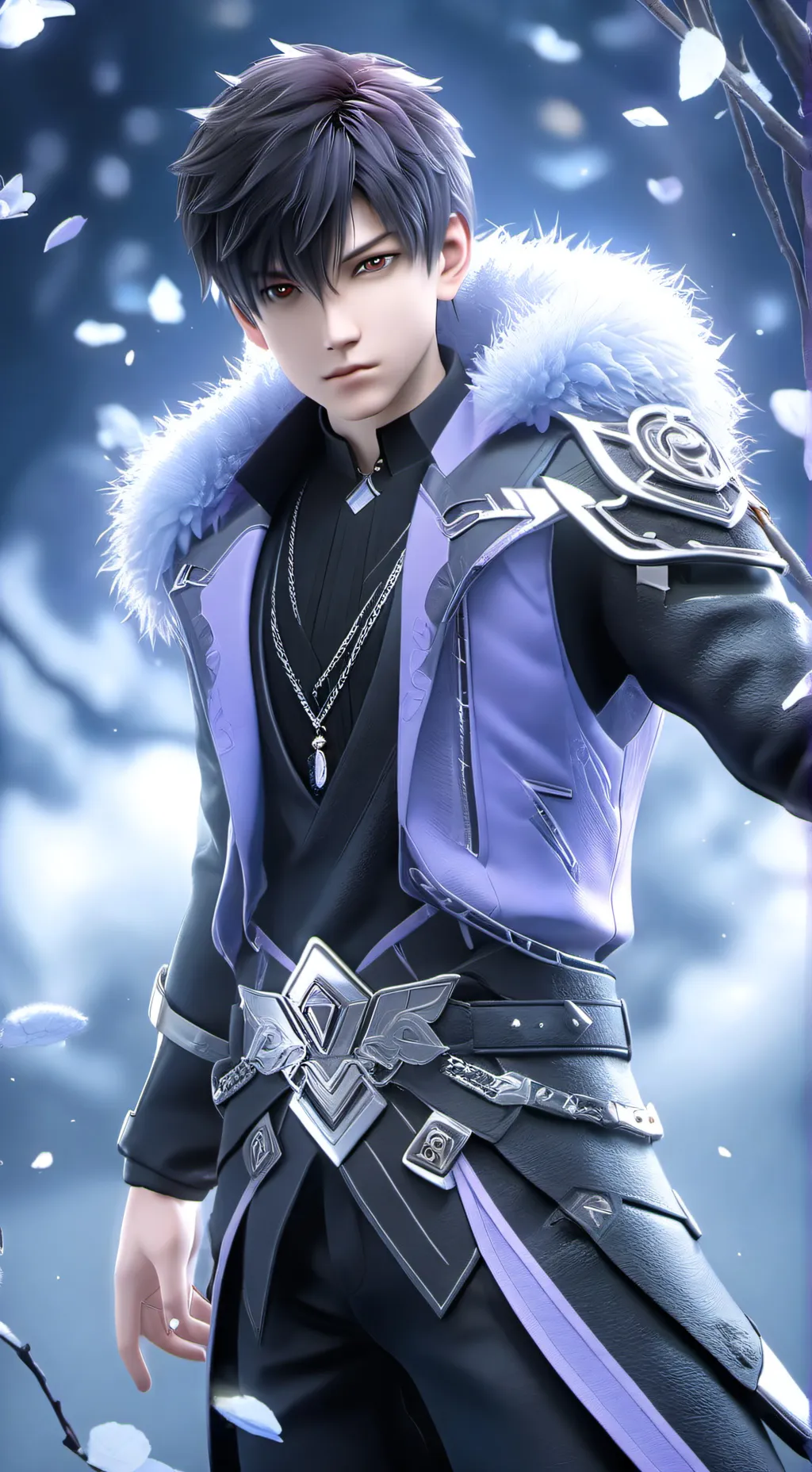 ai character: Oliver  background