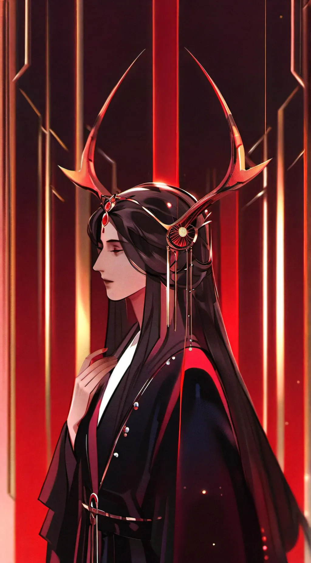 ai character: Alastor  background