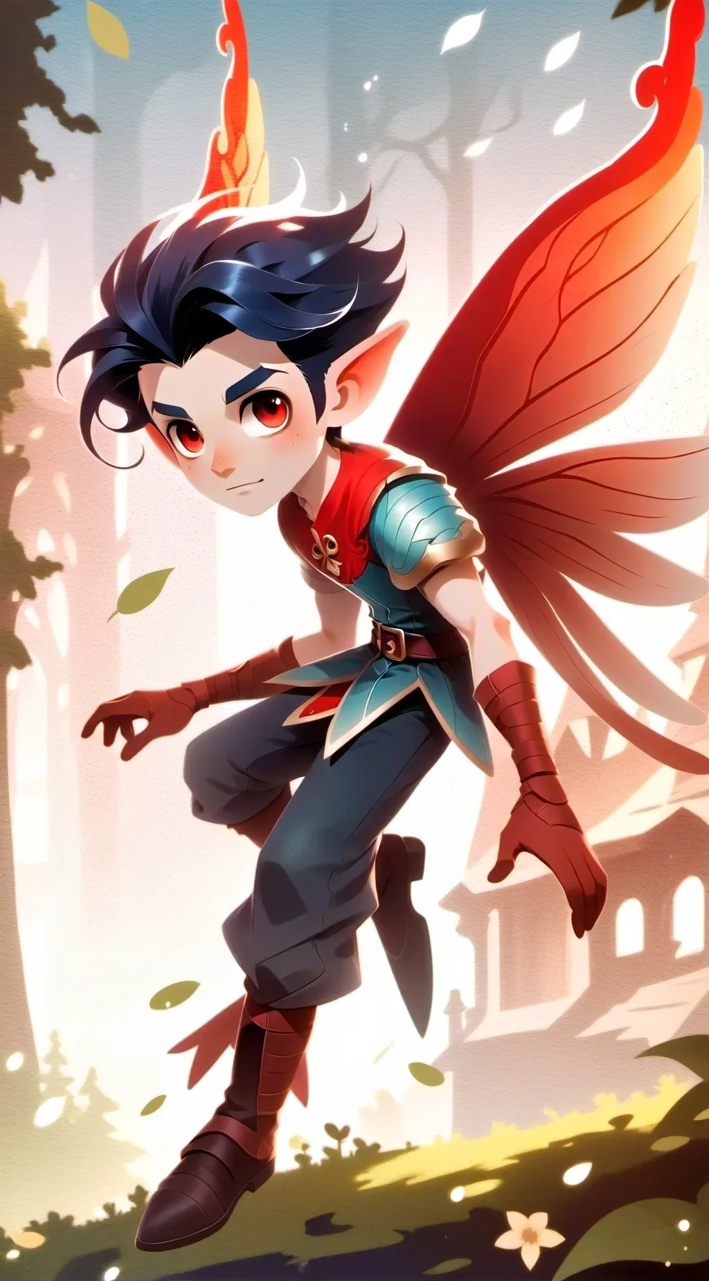ai character: Brooks  background
