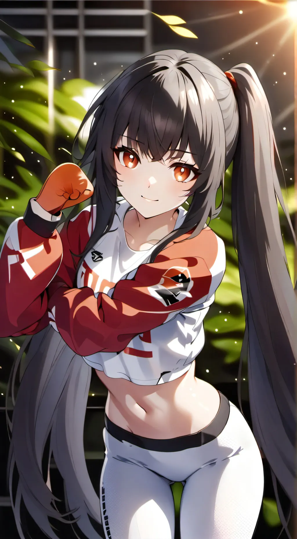 ai character: Irene, Gym Trainer background