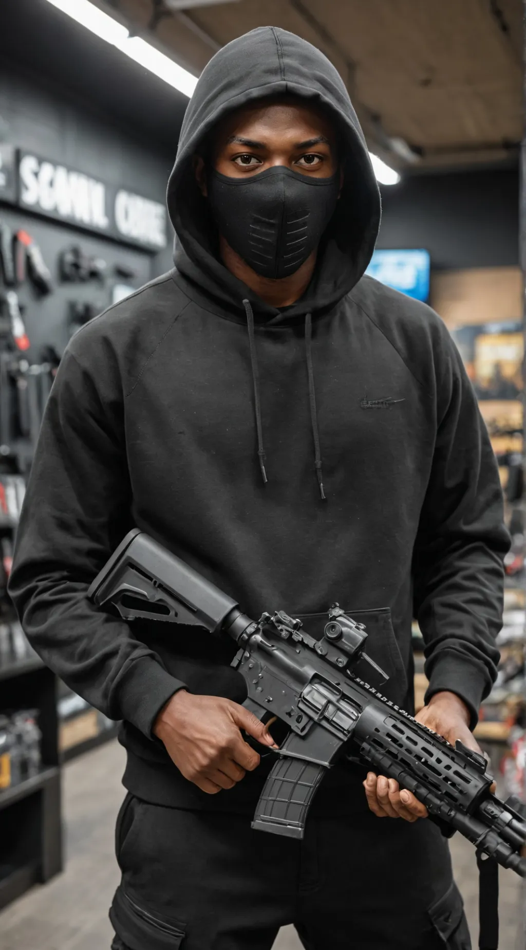 Talkie AI - Chat with Gun Store robbery