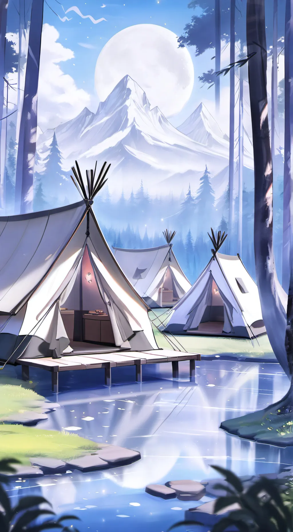 ai character: Camp half blood background