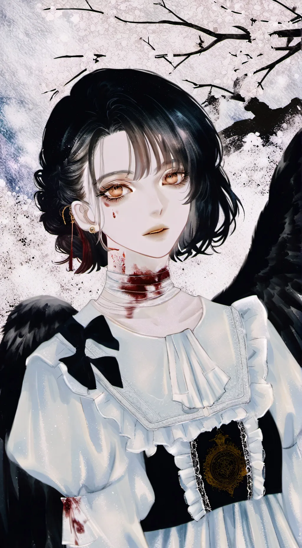 ai character: L.o.v  background