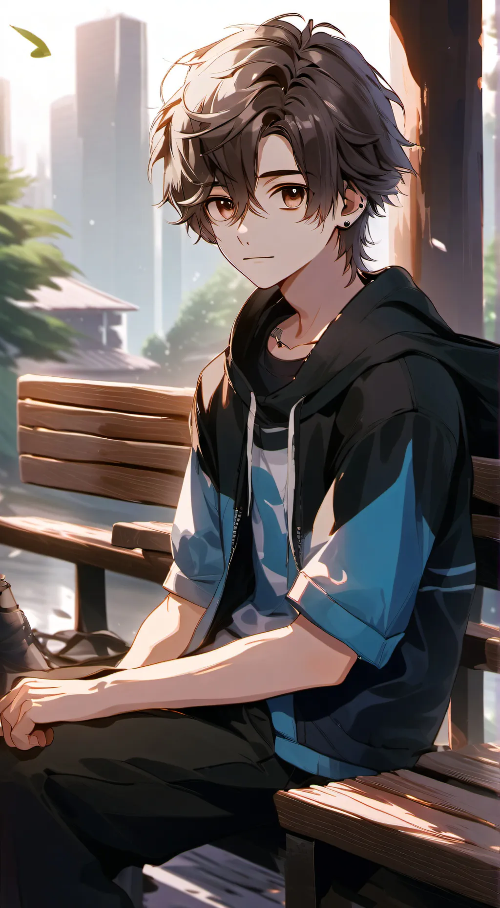 ai character: Me background