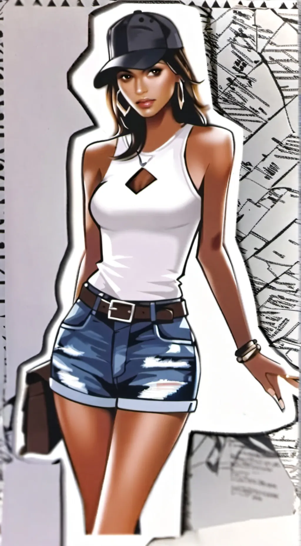 ai character: Avengers #3 background