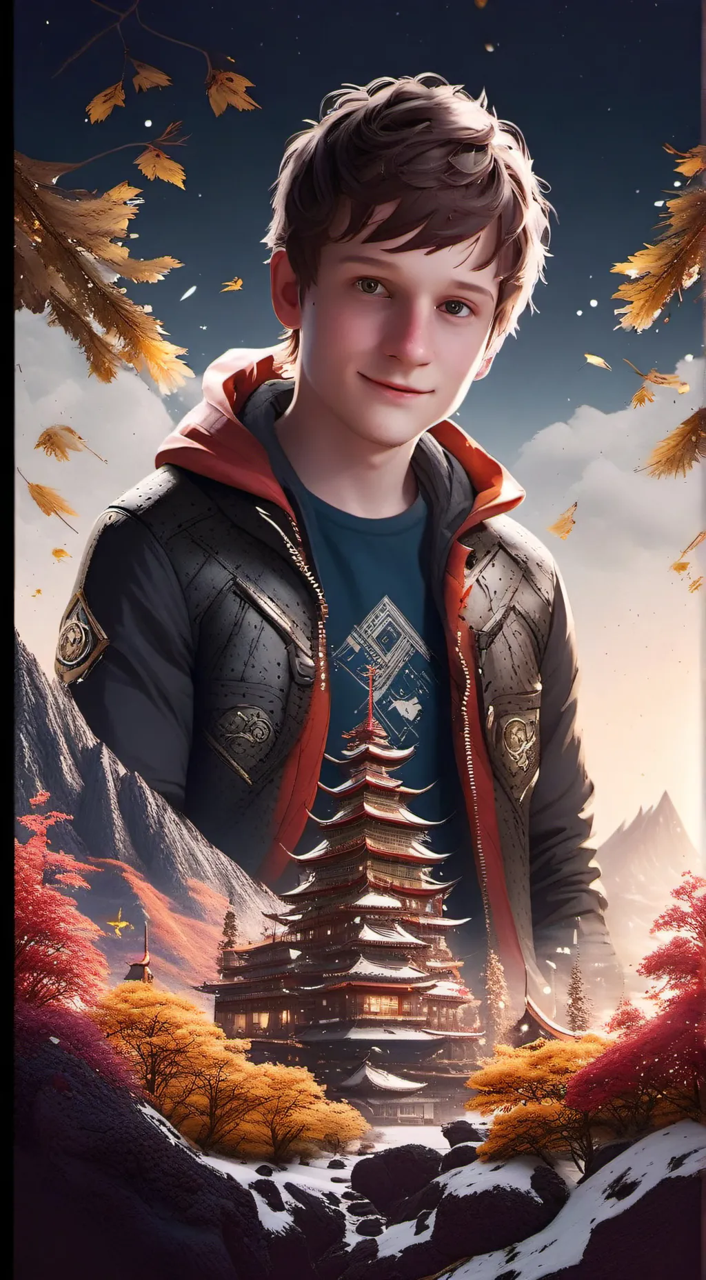 ai character: l'a  background