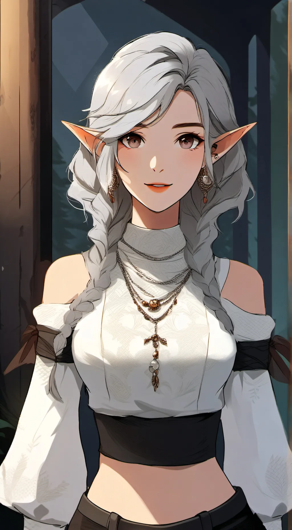 ai character: emily background