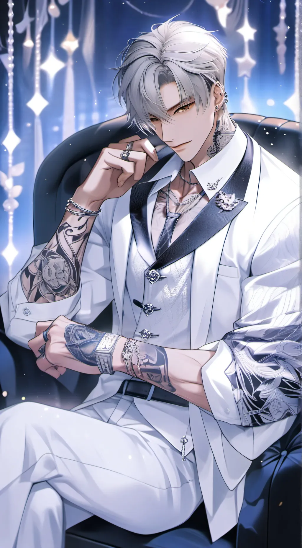 ai character: Lee young  background