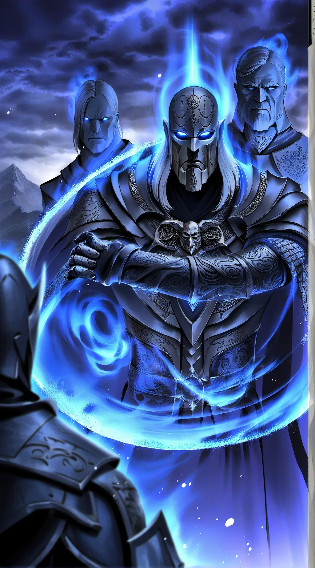 ai character: повторюн background