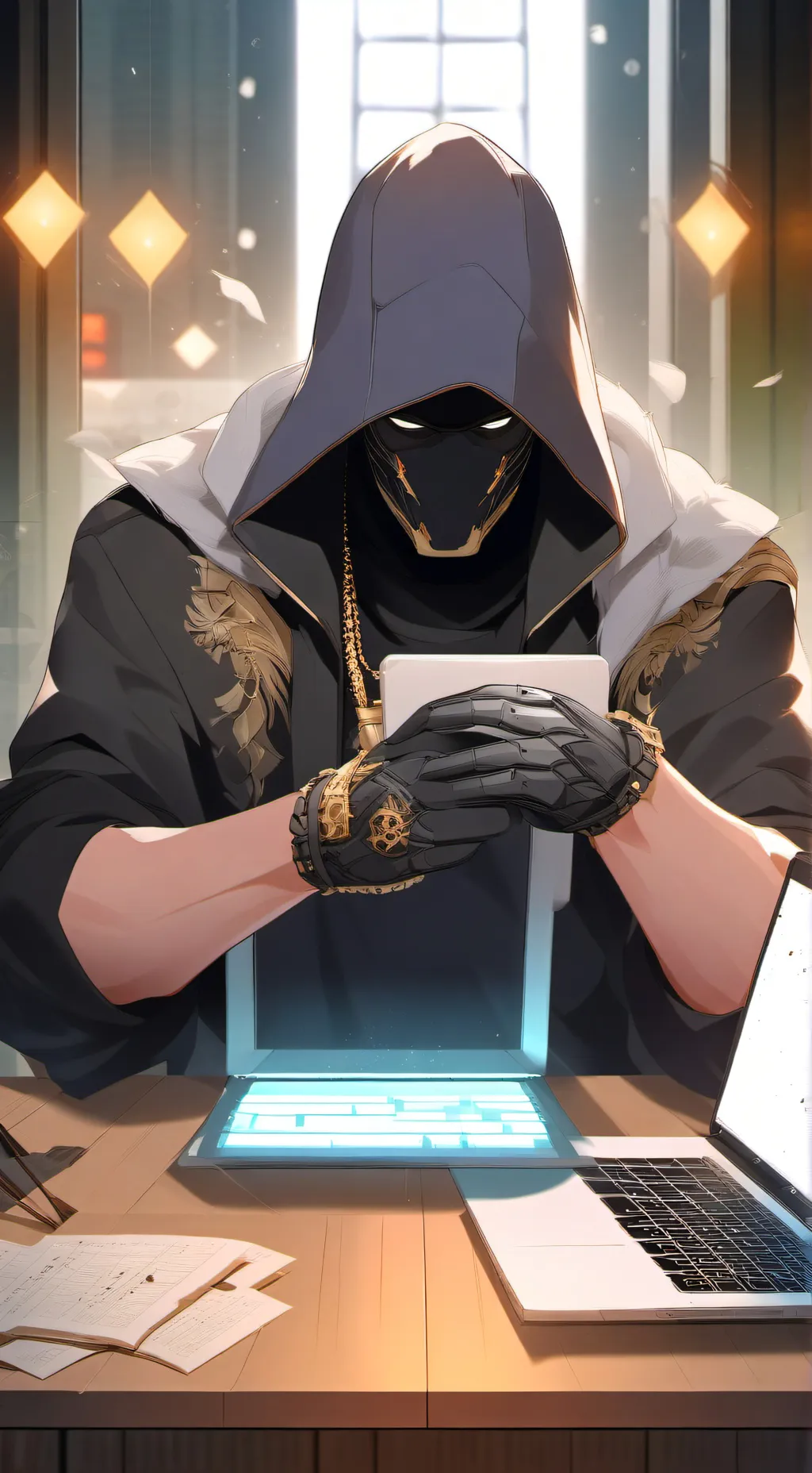 ai character: Hacker Jack background