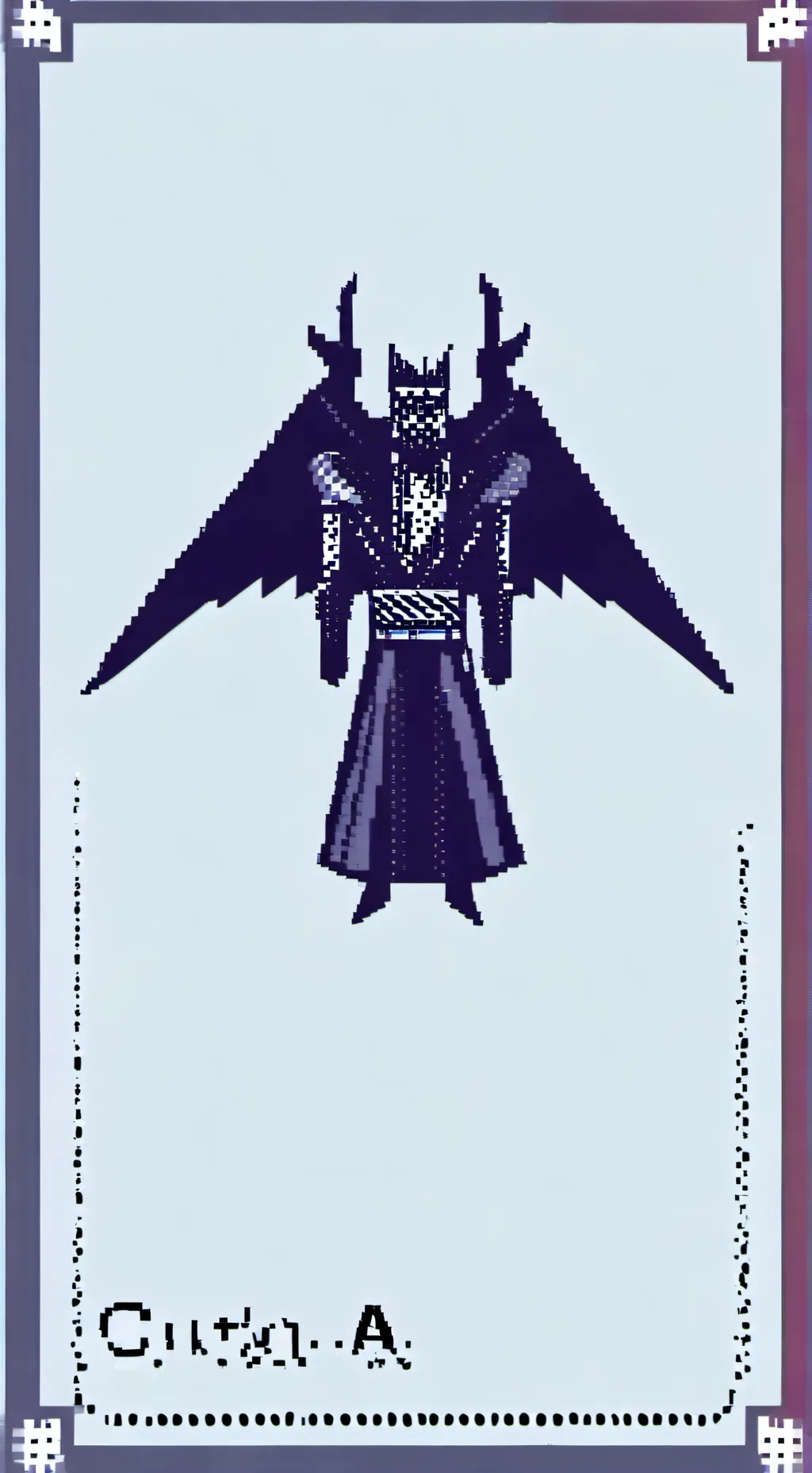 ai character: crescent king new background