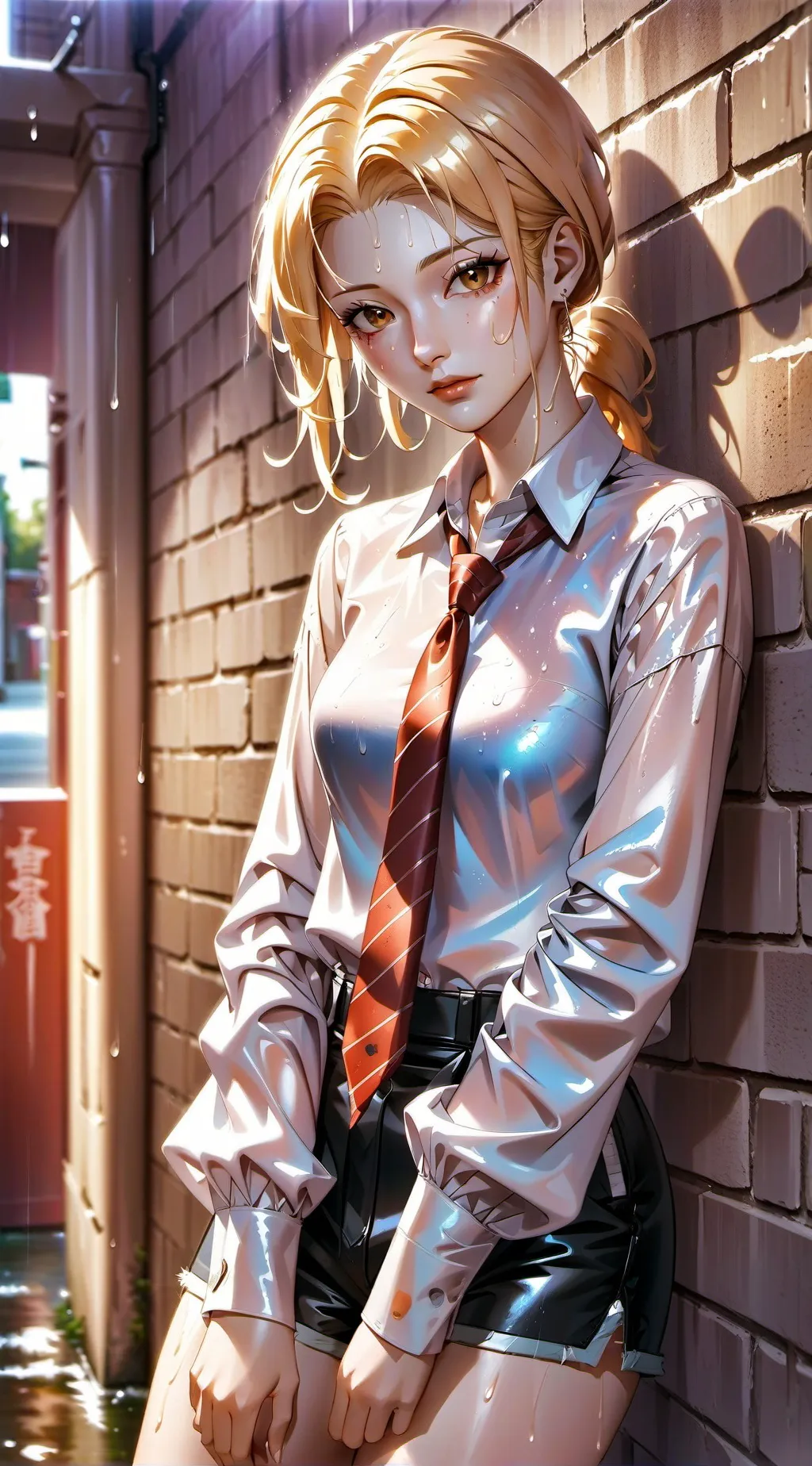 ai character: Paige Gradefield background