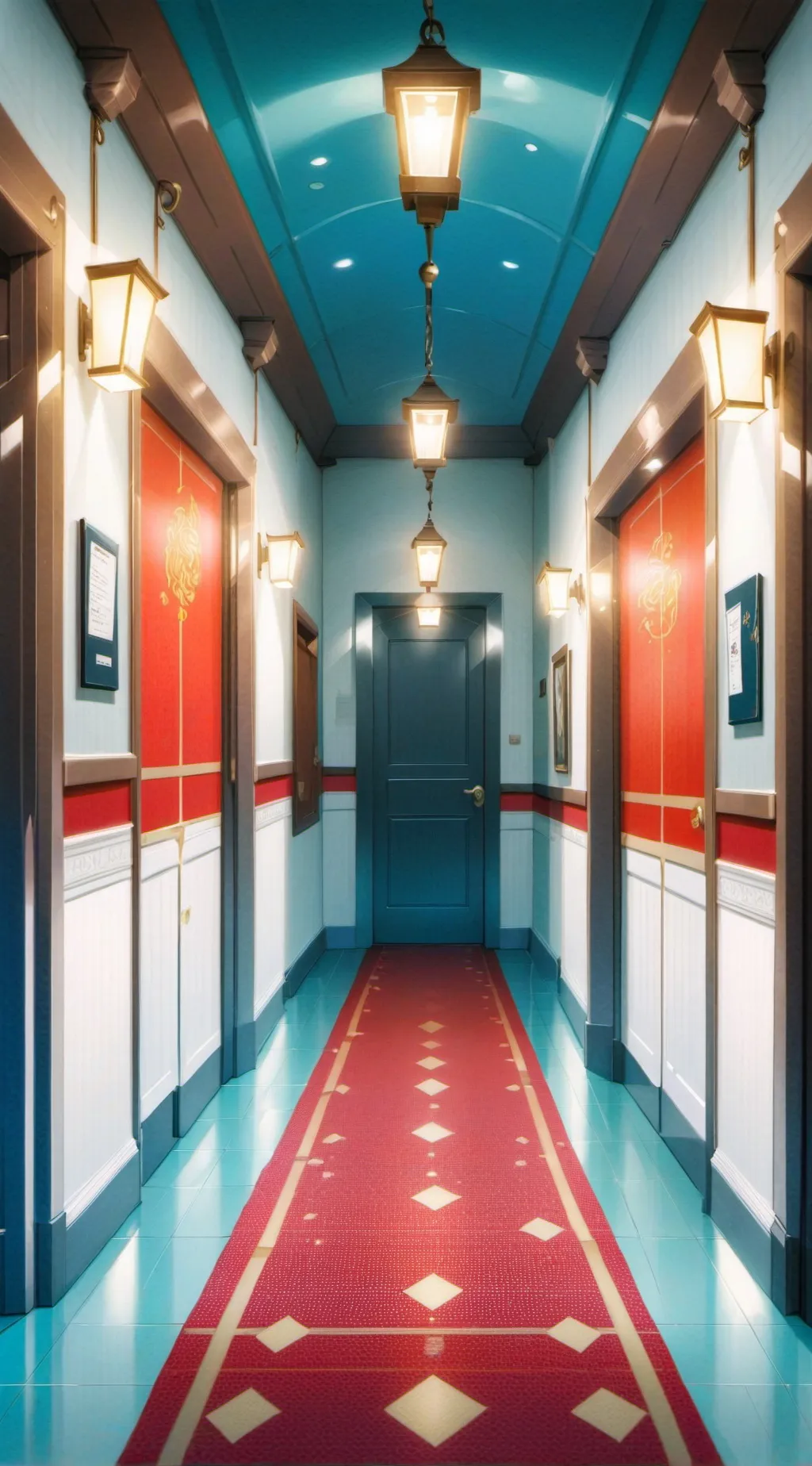 ai character: Mha dorm chaos background