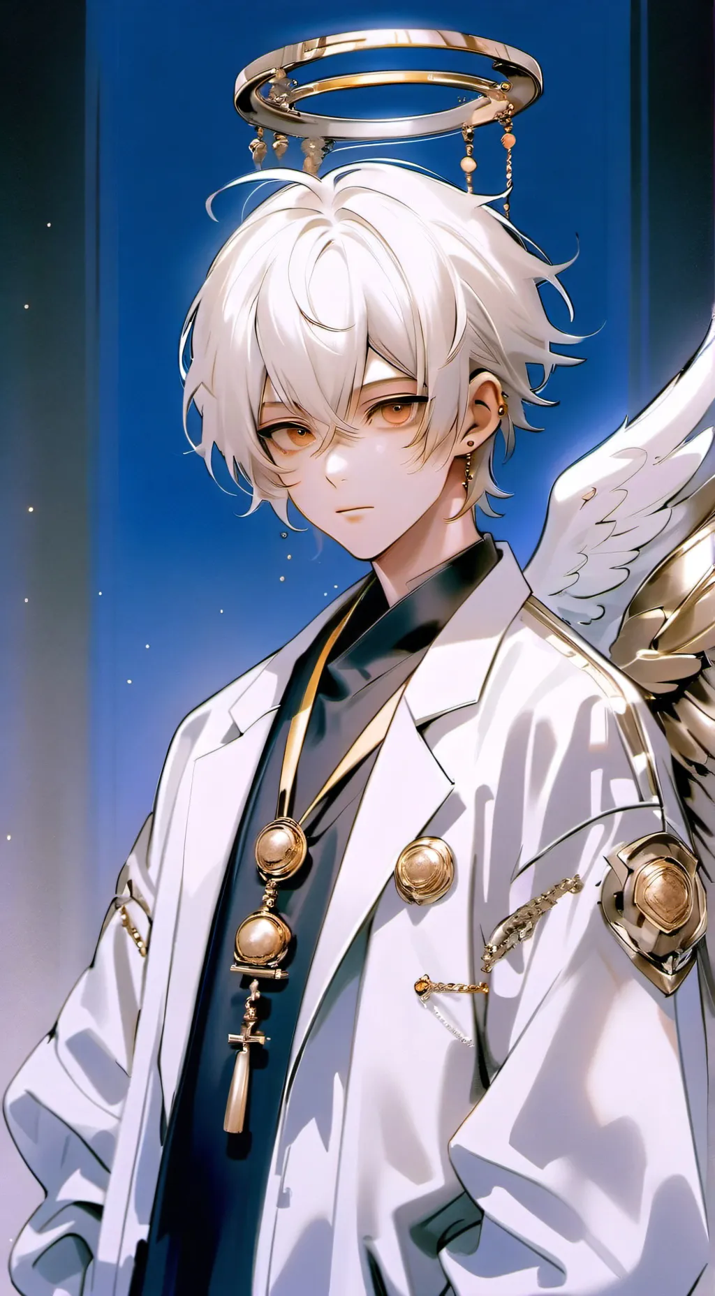 ai character: from a differenone background