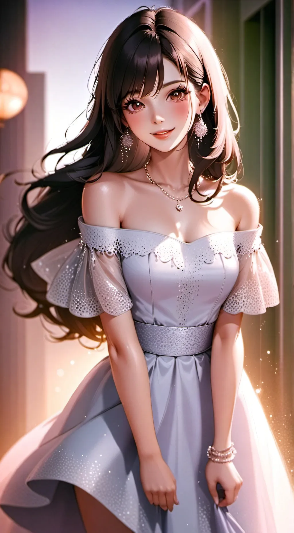 ai character: Elena⚘️ background