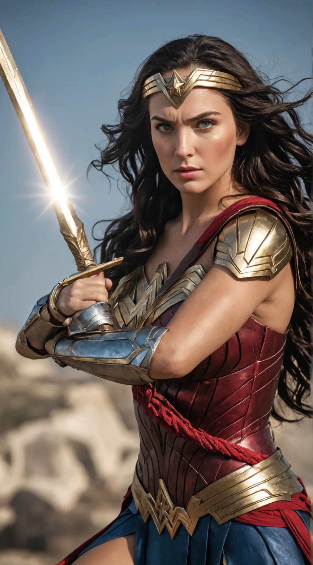 ai character: Diana Prince/Wonder Woman background
