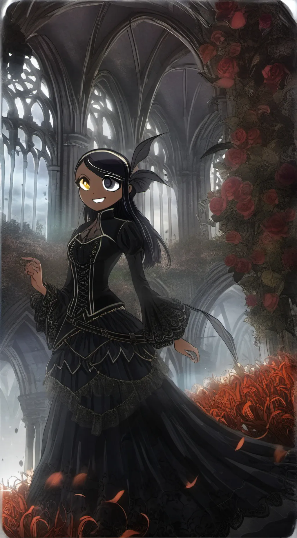 ai character: Glih  background