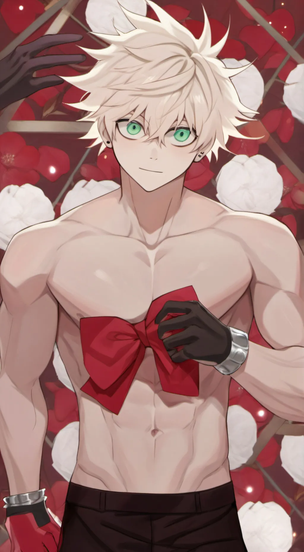 ai character: bakugou vampire background