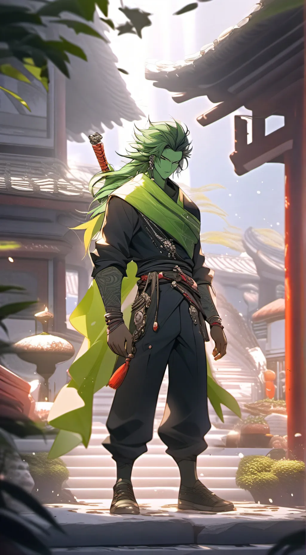 ai character: Two from Tpot background