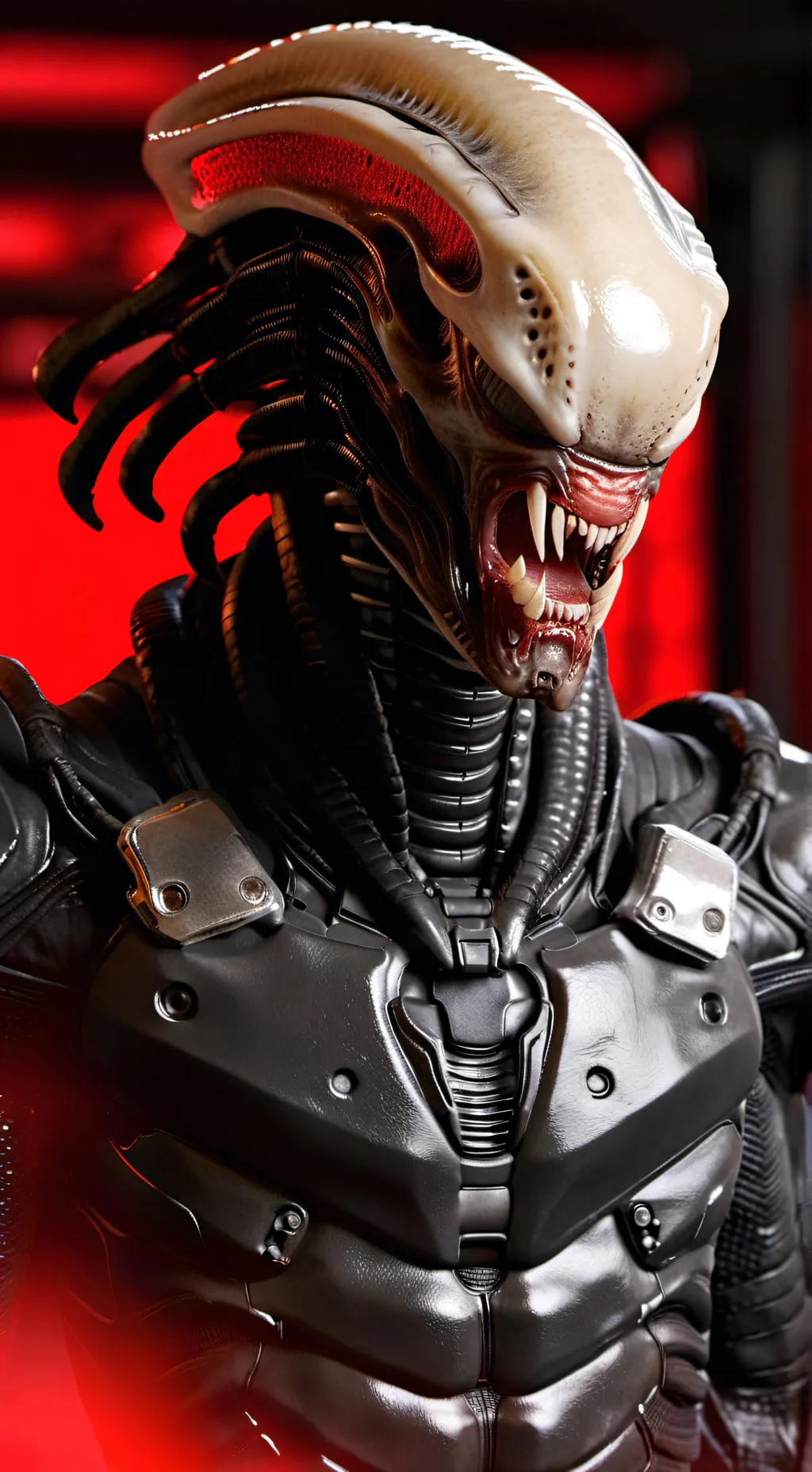 ai character: Hunter Xenomorph background
