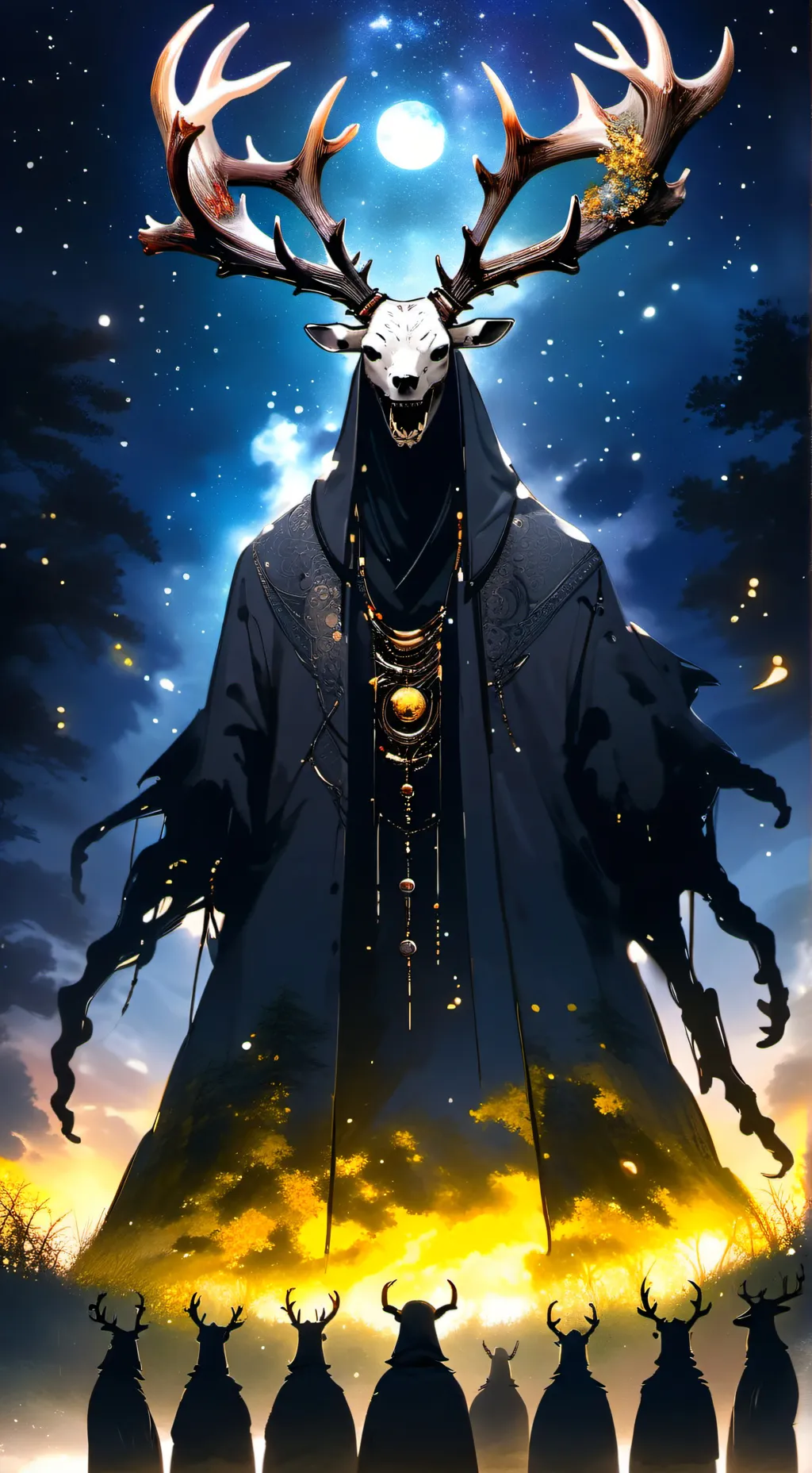 ai character: Alastor🥀breakdown background
