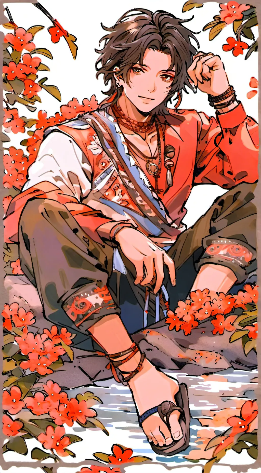 ai character: lucas background