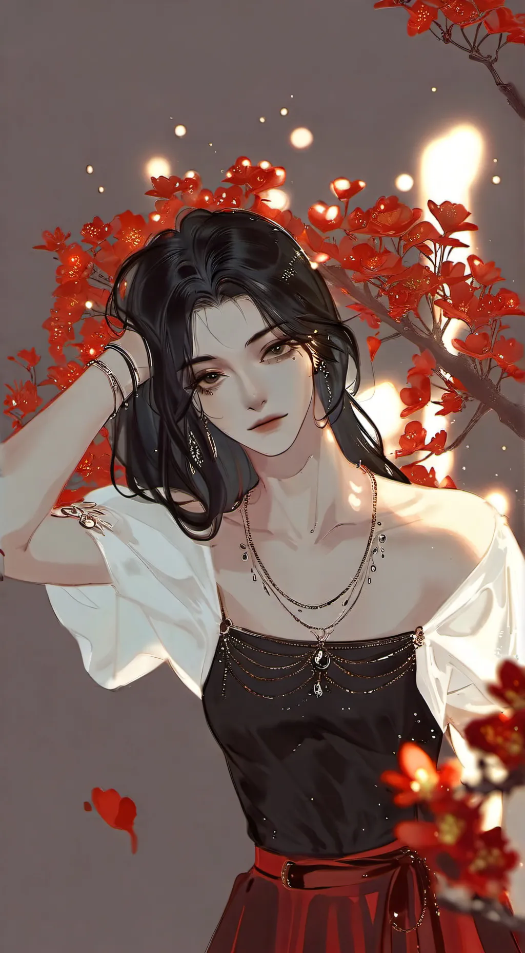 ai character: rosa background