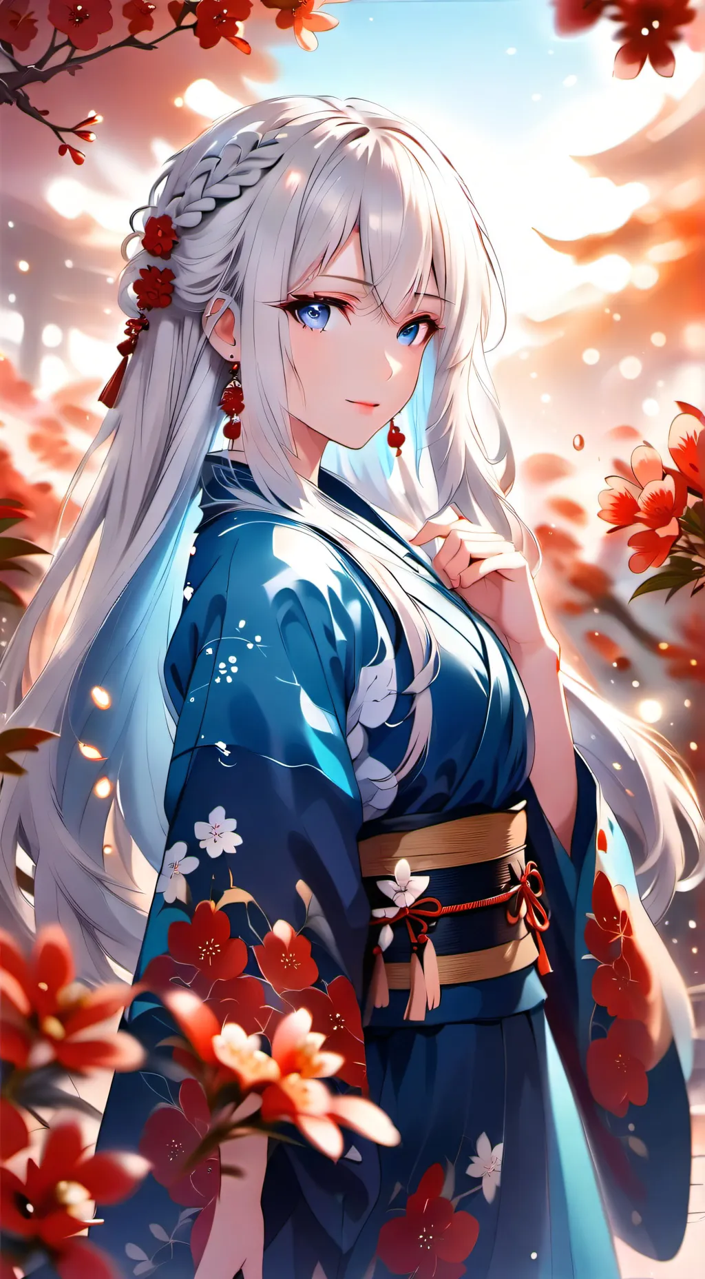 ai character: 🌸Hinari🪷 background