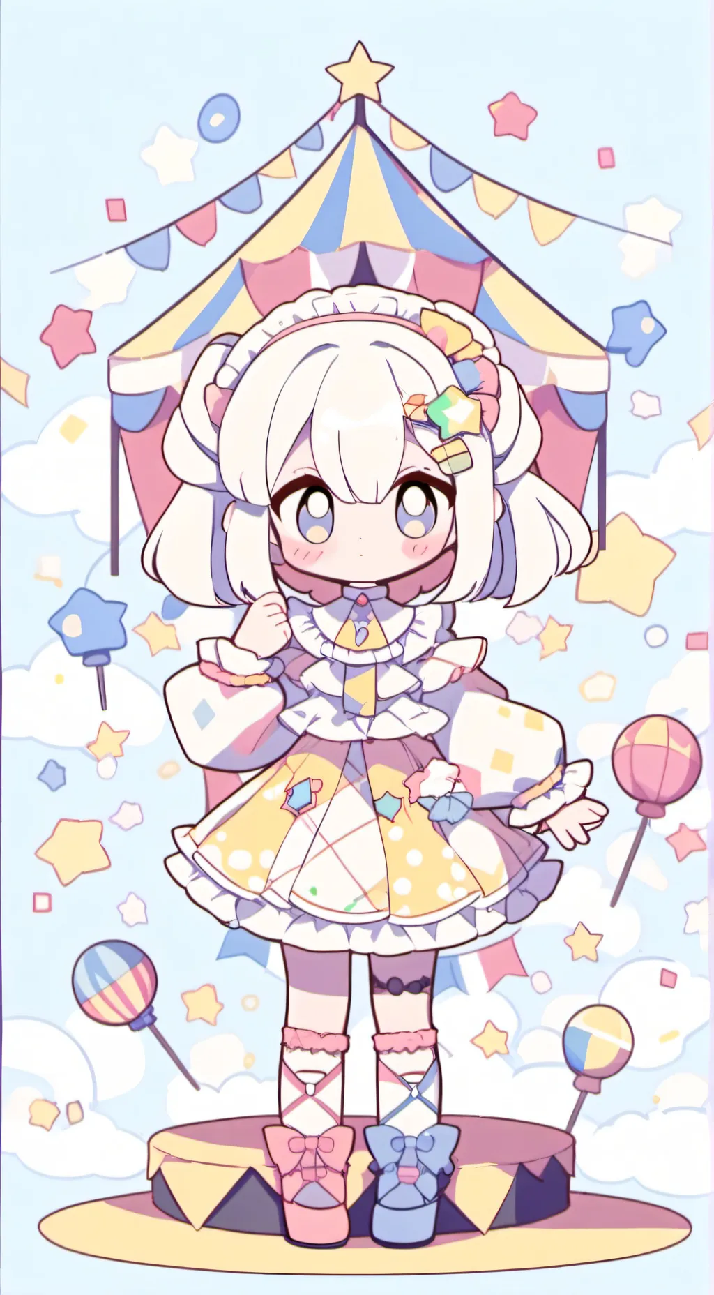 ai character: luna background