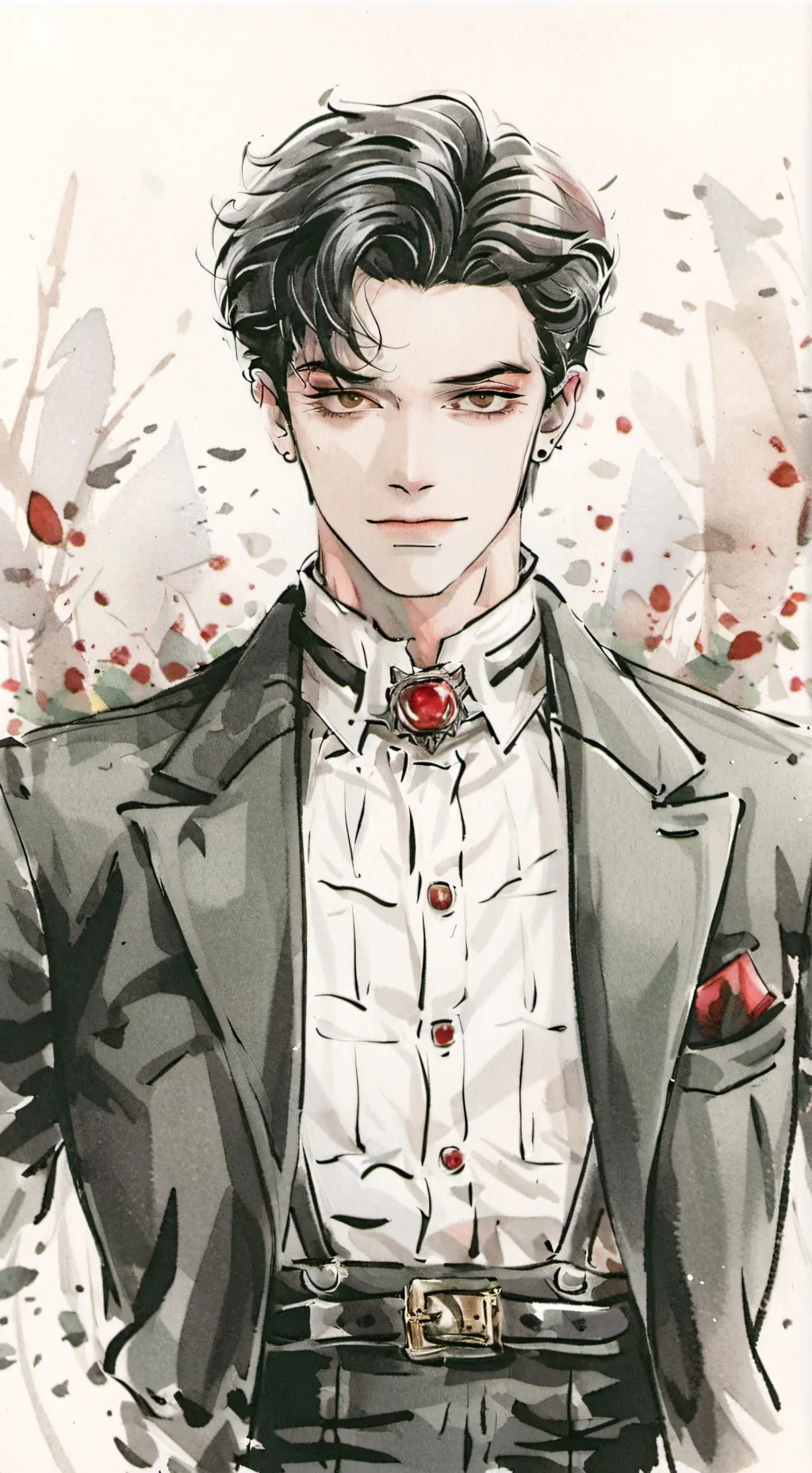 ai character: vampire background