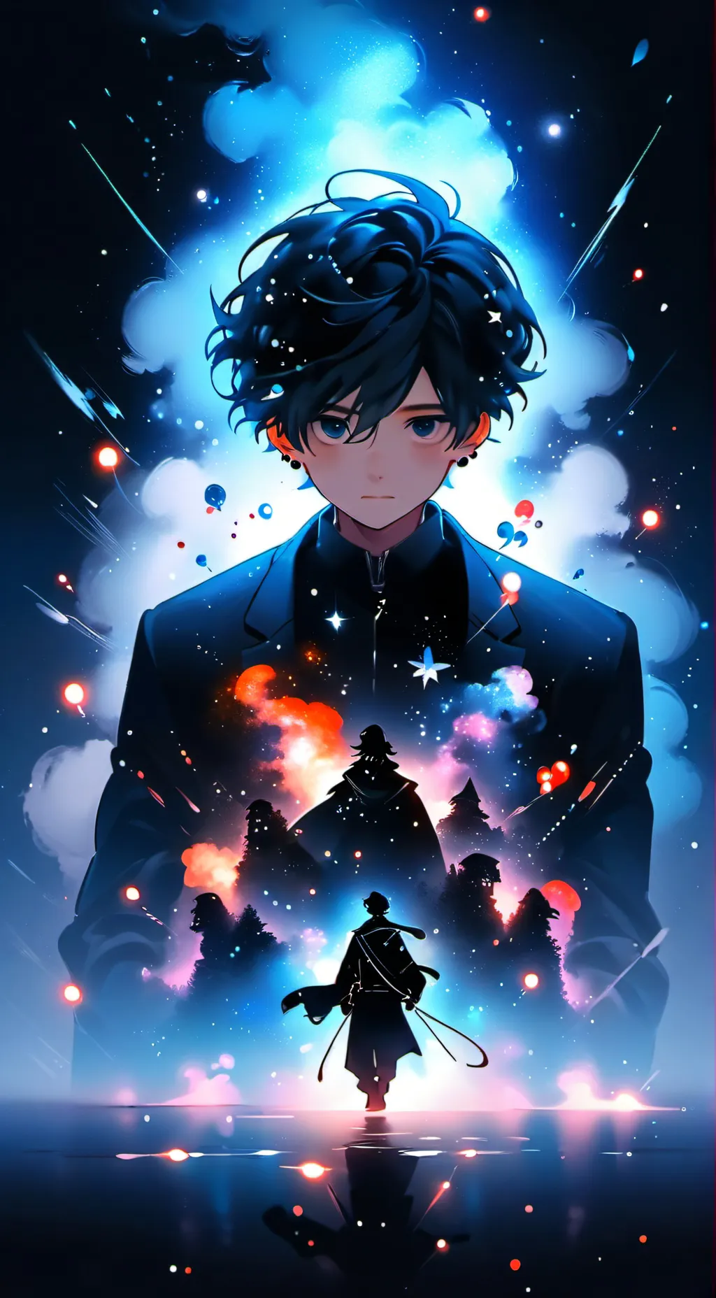 ai character: my bio w talkie background