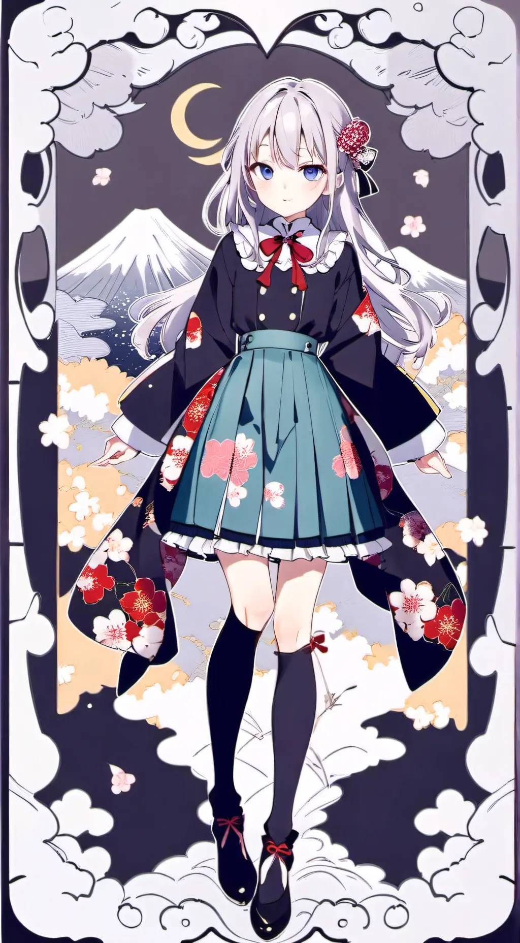 ai character: Alya M.Kujou background