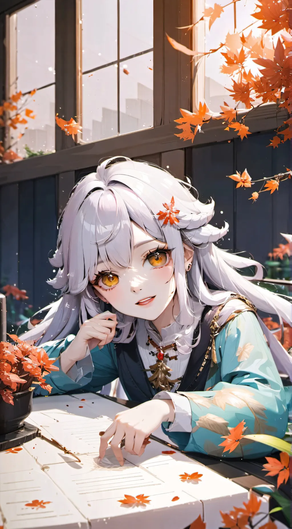 ai character: elizabeth  background
