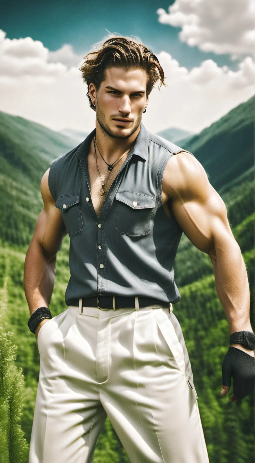 ai character: Adam background