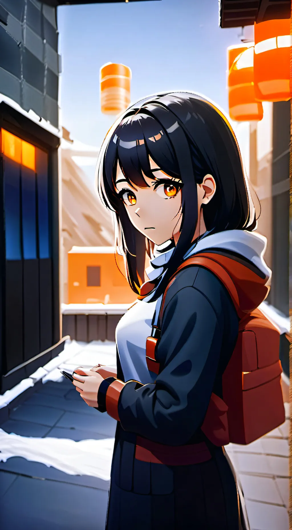 ai character: Leela  background