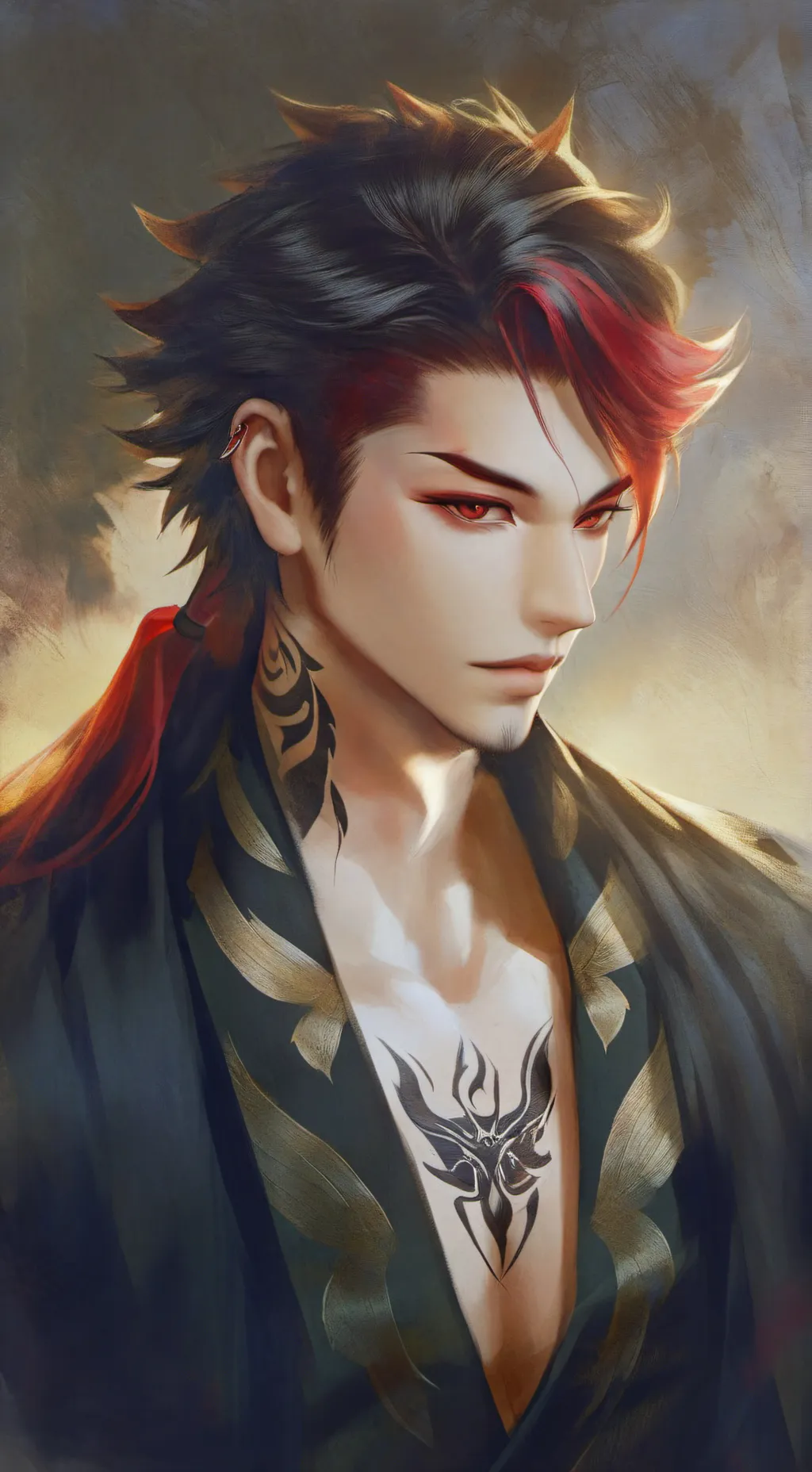 ai character: Ryuuji background
