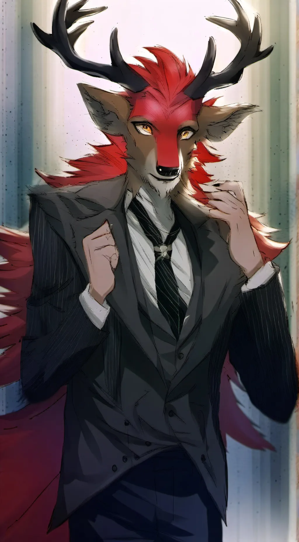 ai character: Alastor  background