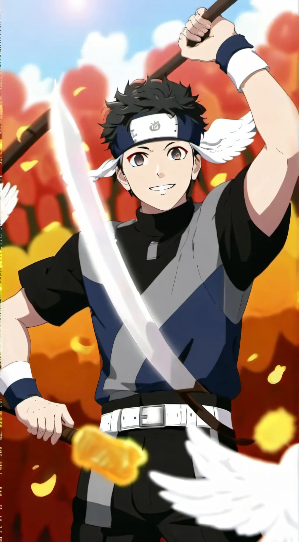 ai character: time 7 boruto background
