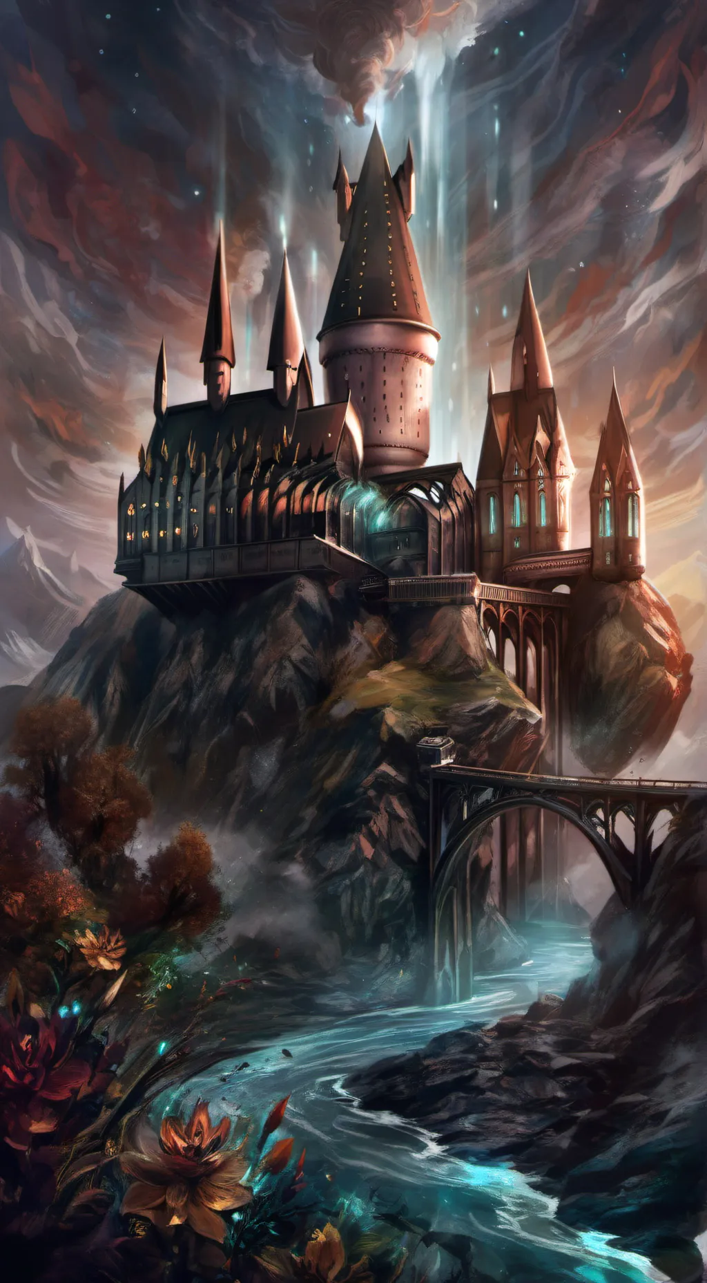 ai character: Hogwarts/Crazy  background