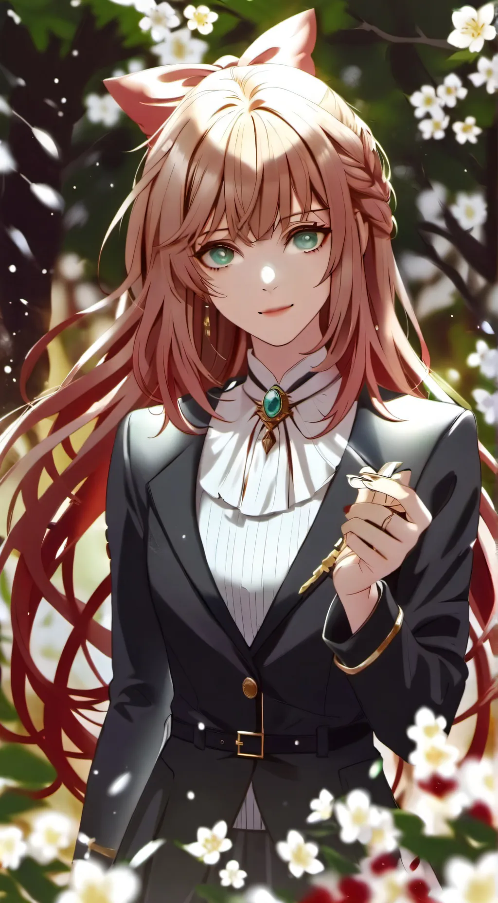 ai character: Rebecca  background
