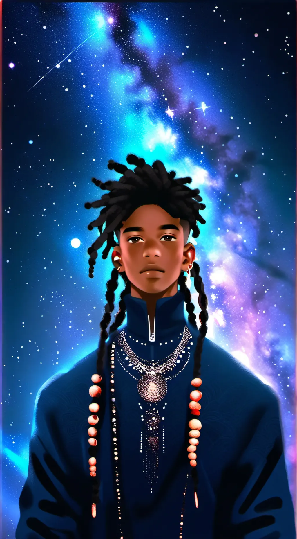 ai character: Juice WRLD  background