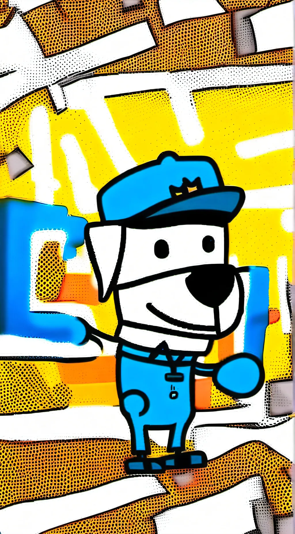 ai character: Dogman Movie background