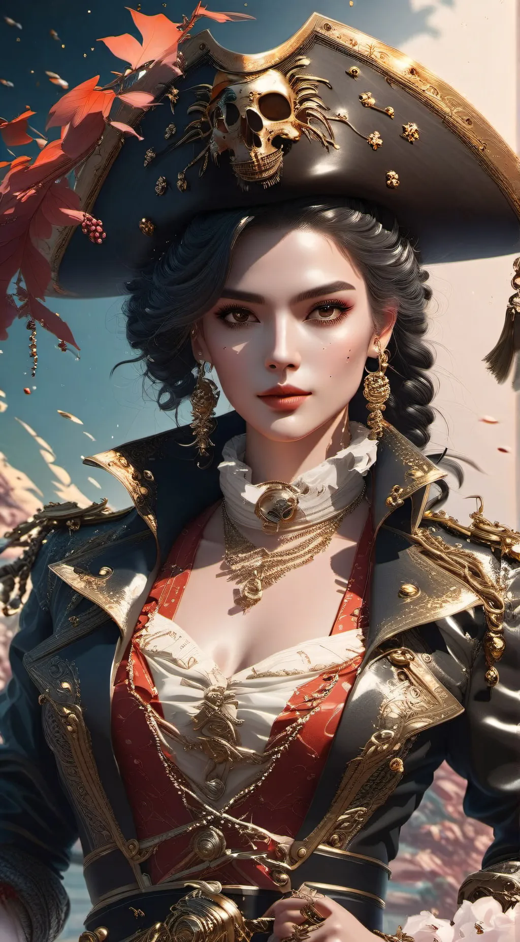 ai character: Alicia  background