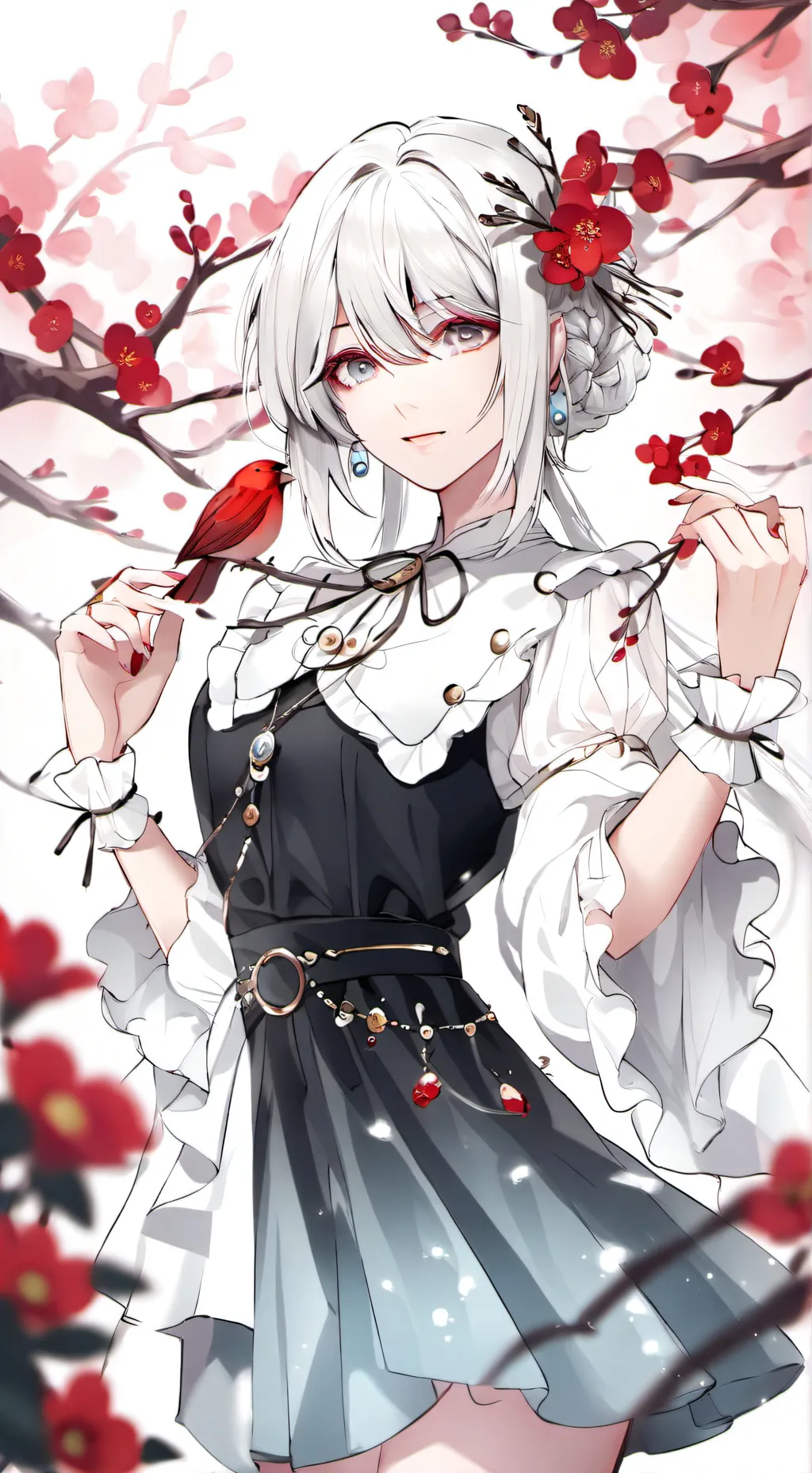 ai character: nerdzinha background