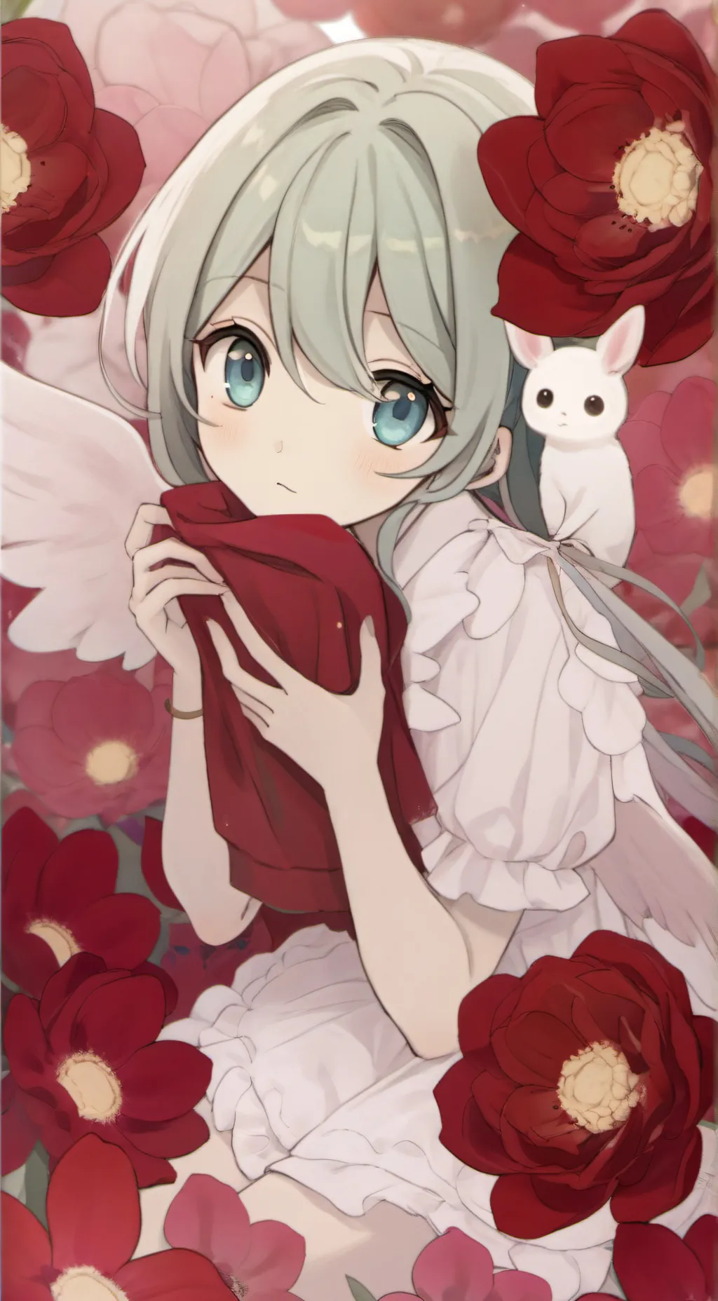 ai character: miku  background