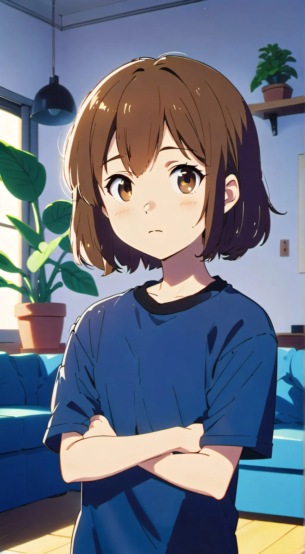 ai character: Чарли background
